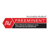 Martindale-Hubbell | AV Preeminent | Peer Rated for Highest Level of Professional Excellence